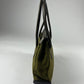 Prada Leather Khaki Tweed Bag FW 1999 - OS