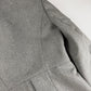 Louis Vuitton Sample Grey Wool Napoleonic Military Stand Collar Epaulettes Officer Jacket FW 2019 - M