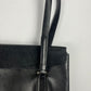 Prada Black Leather Baguette Bag SS 1999 - OS