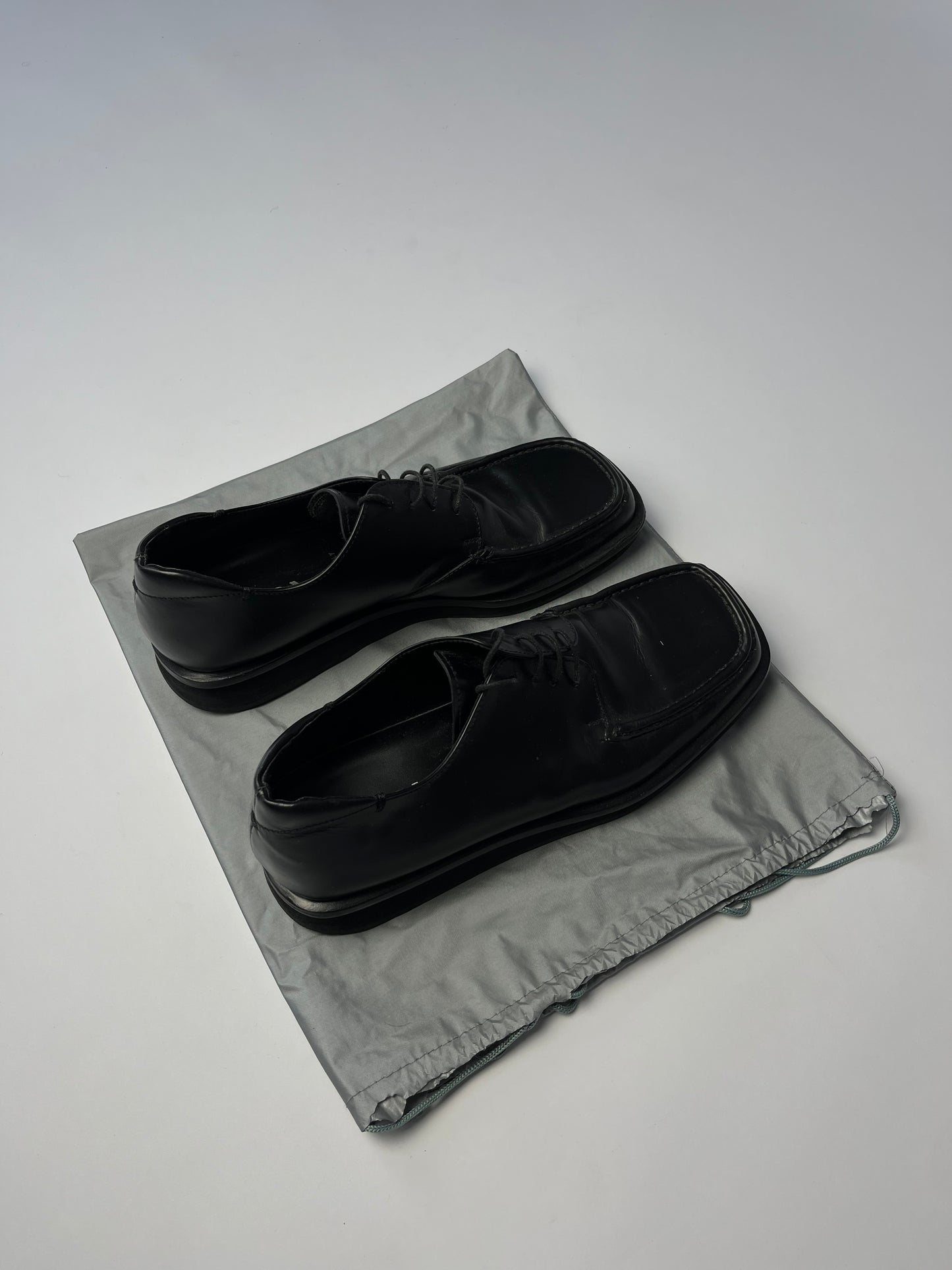 Prada Leather Platform Loafers SS 1999 - 44 EU