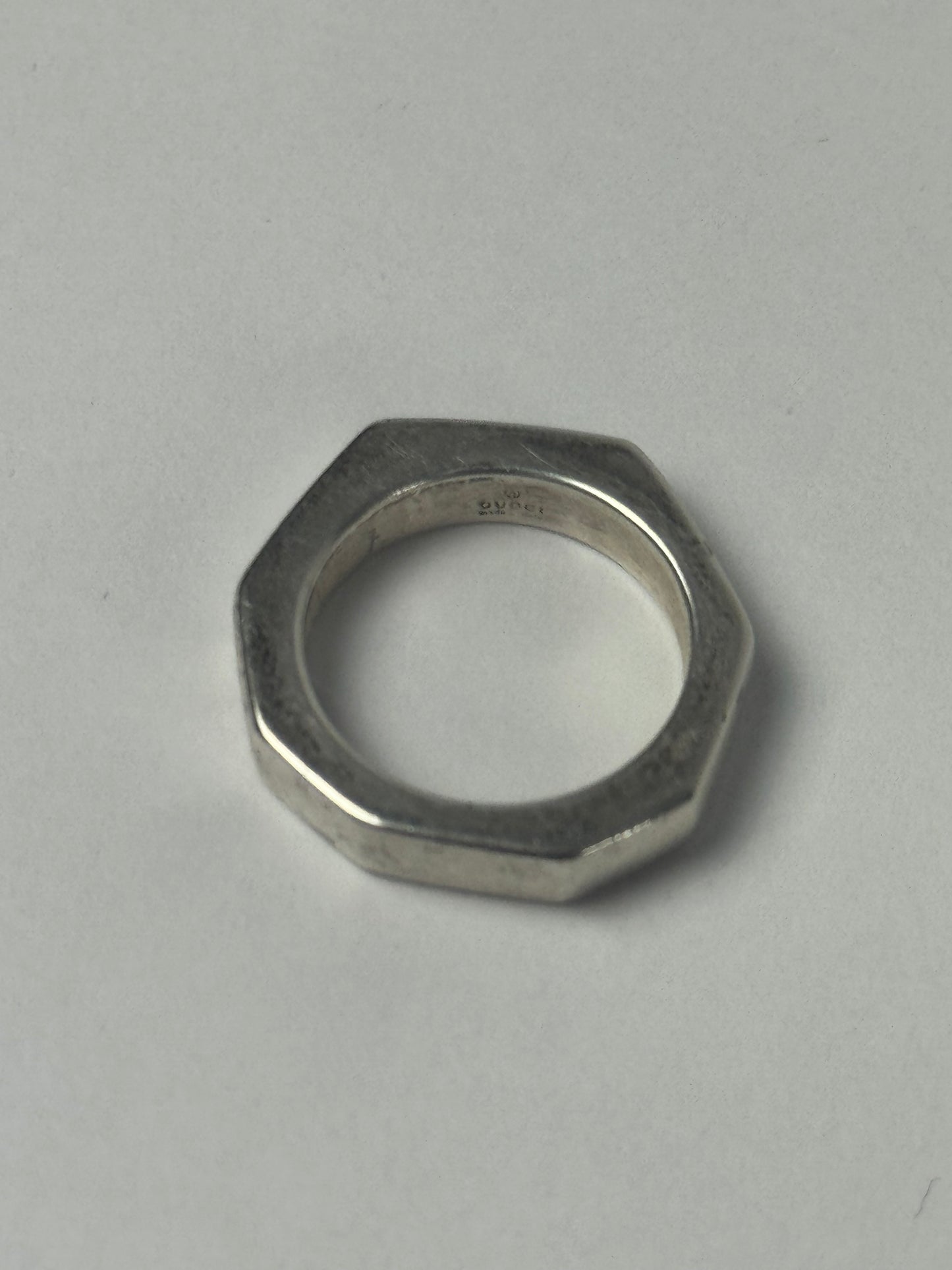 Gucci Tom Ford Sterling Brut 925 Silver Ring - OS
