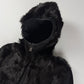 Prada Hooded Kid Fur Balaclava Wool Belted Jacket FW 1999 - S