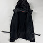 Prada Hooded Kid Fur Balaclava Wool Belted Jacket FW 1999 - S