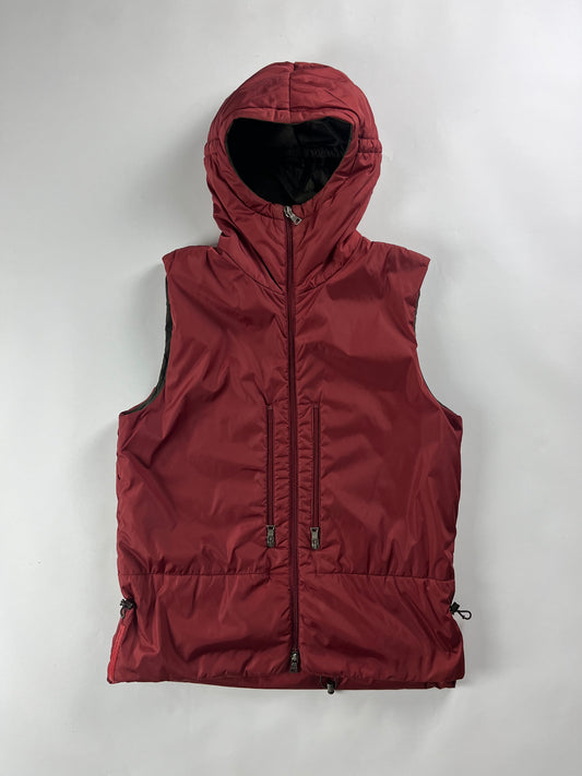 Prada Linea Rossa Balaclava Nylon Vest FW 1999 - M