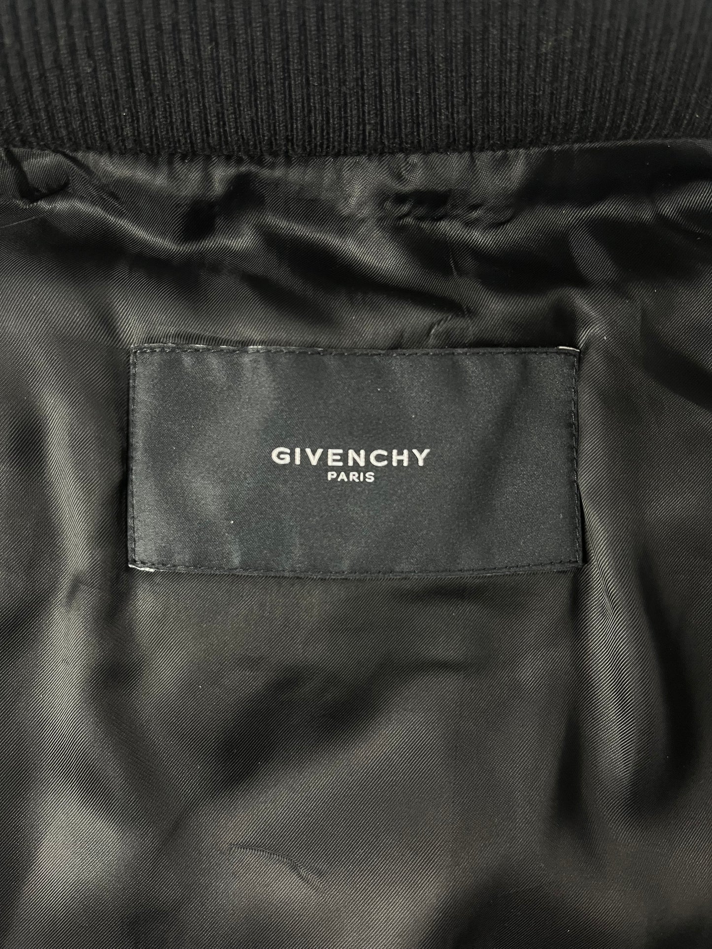 Givenchy Riccardo Tisci Wool Bomber Jacket FW 2013 - M