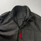 Prada Sample Smoke Double Zip Oversize Cotton Jacket 2000s - L