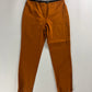 Prada Leather Cuffed Waist Amber Nylon Pants FW 1999 - S