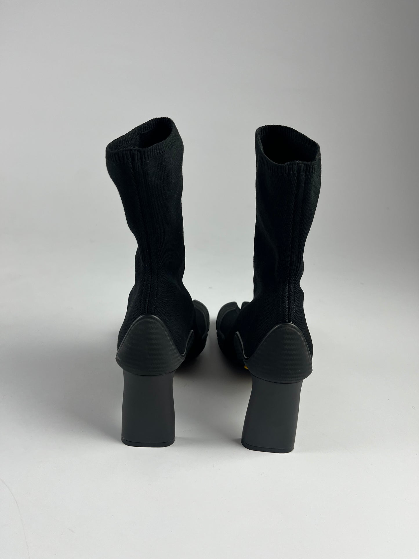 Balenciaga Vibram Black Heeled FiveFingers Toe Boots FW 2020 - 37 EU