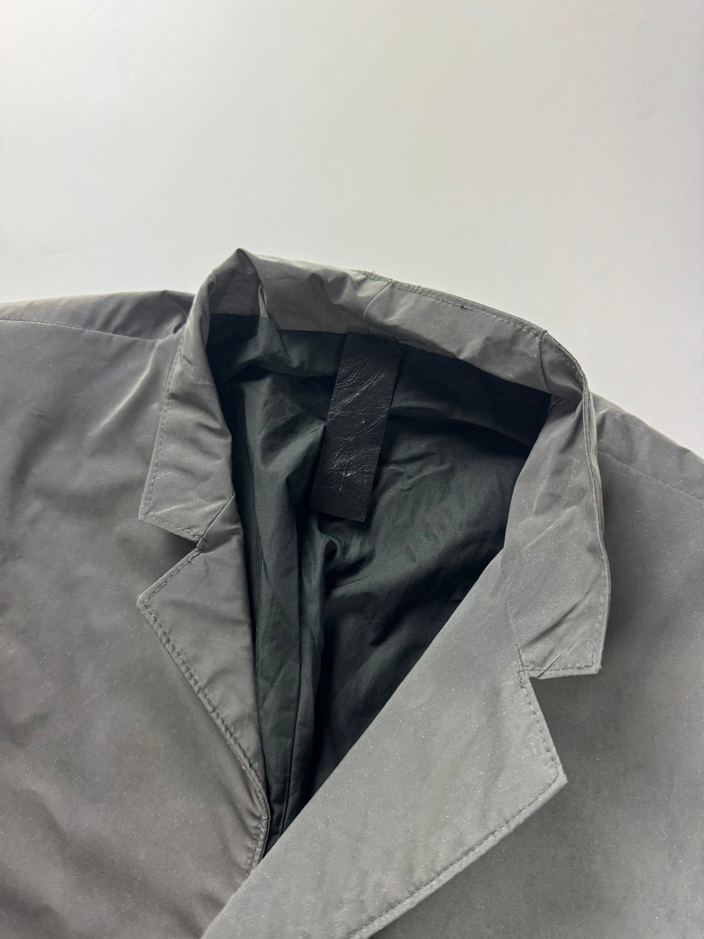 Y/Project Grey Stone Reflective Bright Blazer FW 2015 - S