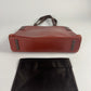 Prada Brown Double Strapped Sides City Calf Leather Bag SS 1999 - OS