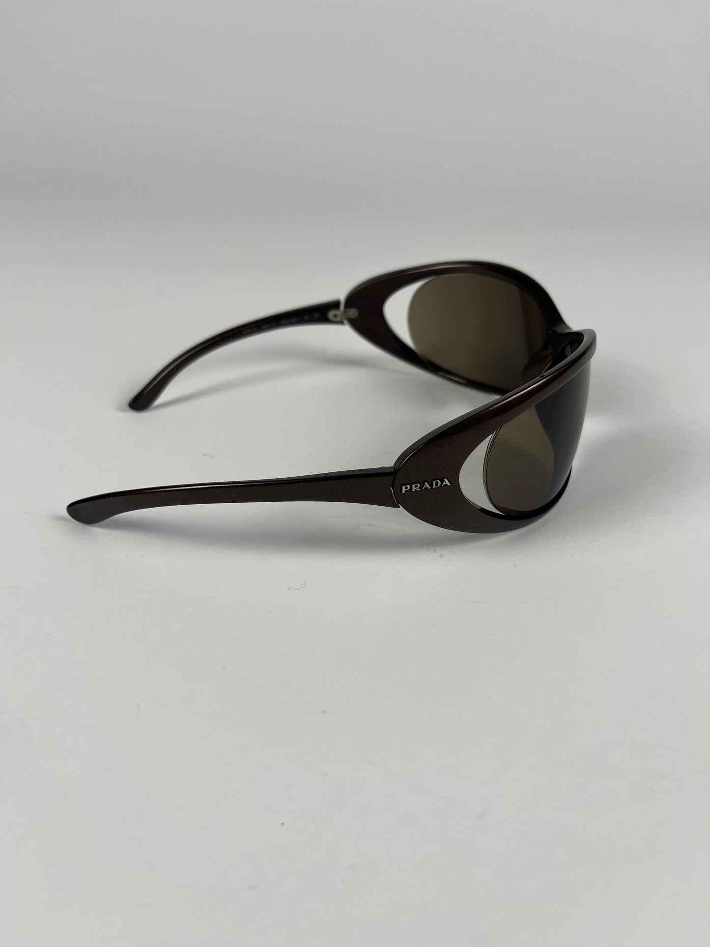 Prada Brown Gap Vision Sunglasses - OS