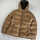 Prada Camel Nylon Puffer Jacket 2000s - S