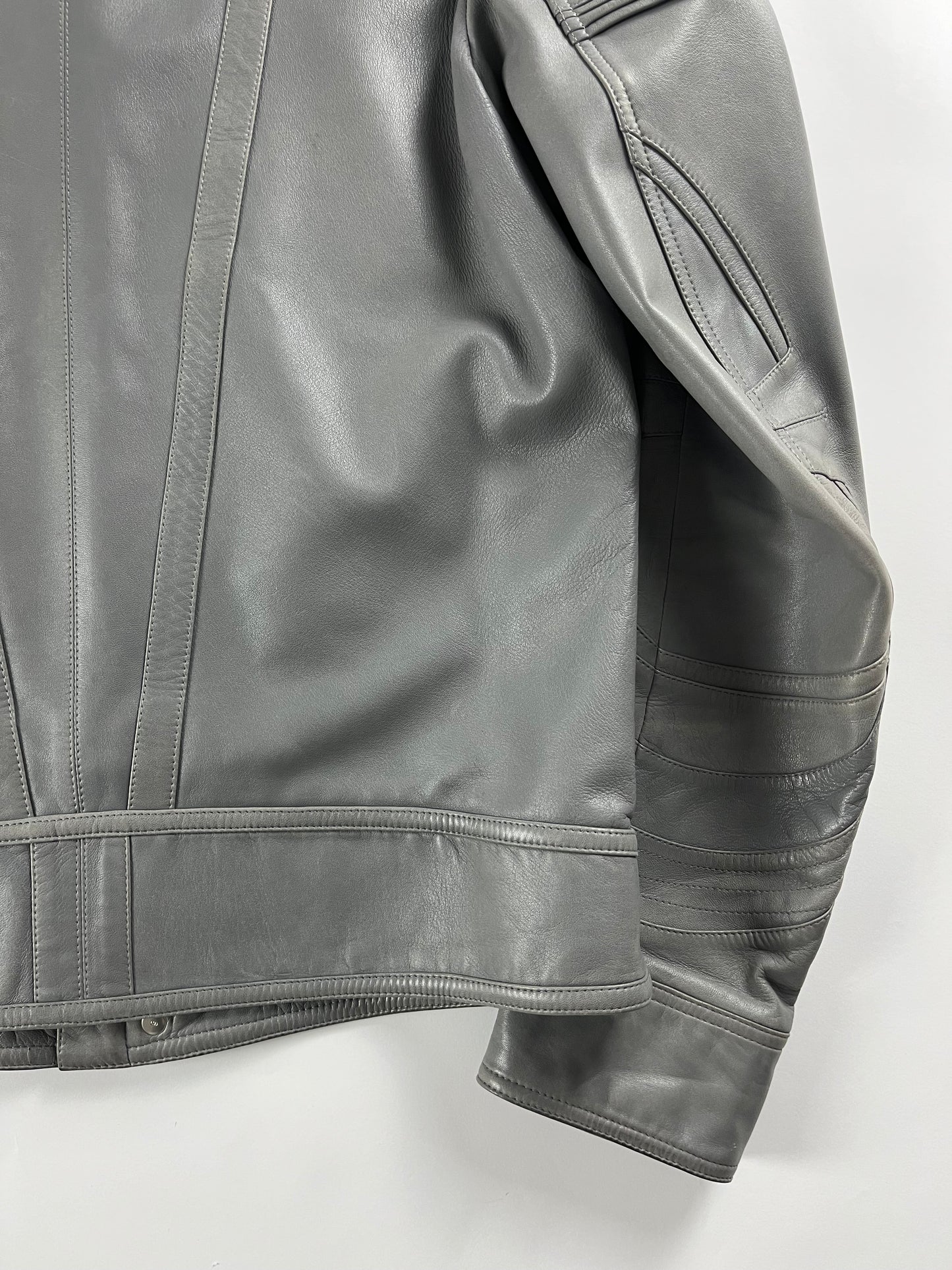 Dior Homme Kris Van Assche Leather Armor Jacket SS 2009 - L