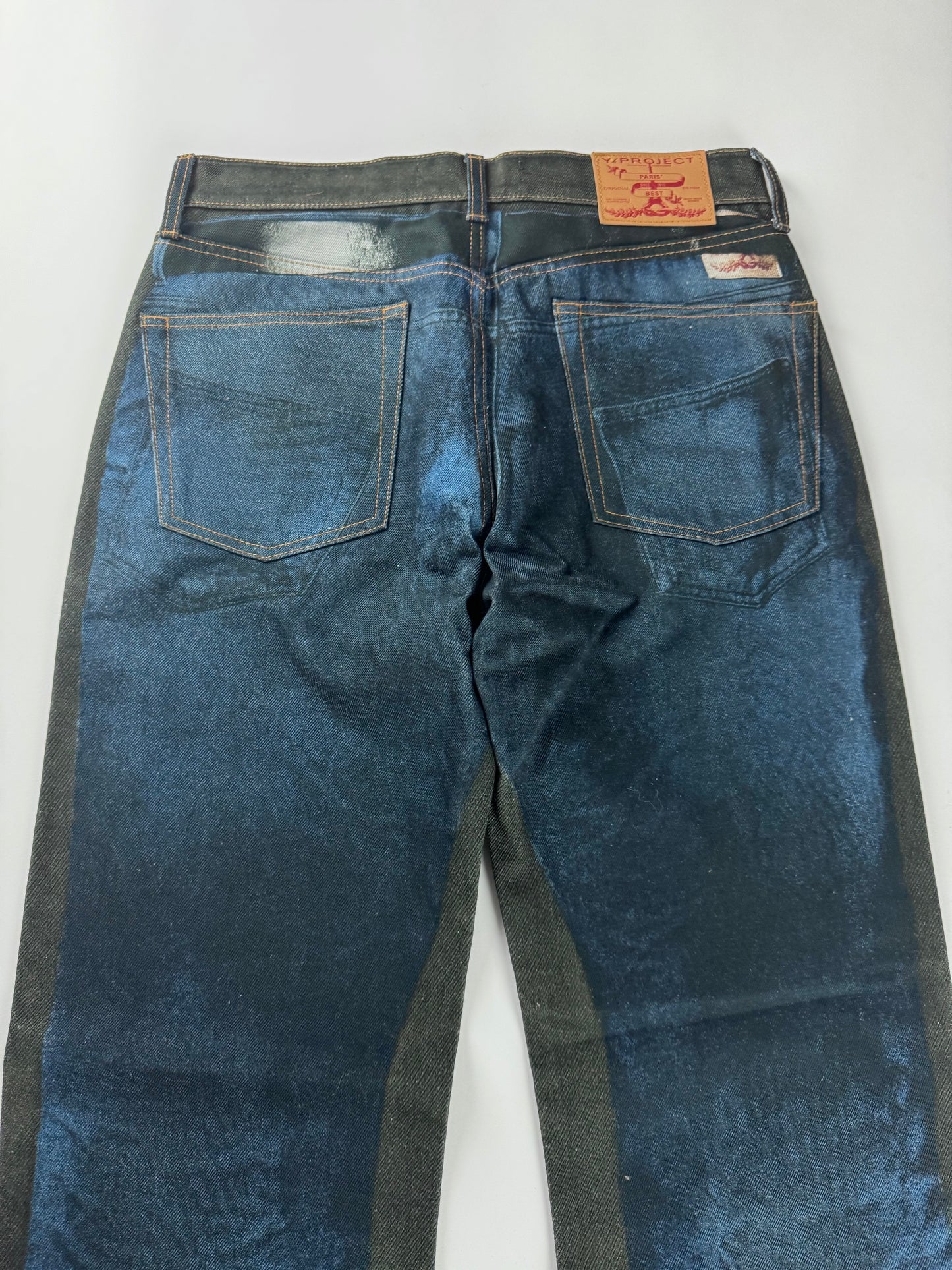 Y/Project Trompe L’Oeil Denim Jeans FW 2024 - 30 US