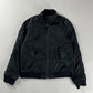 Prada Navy Double Buttoned Collar Bomber Jacket 2000s - L