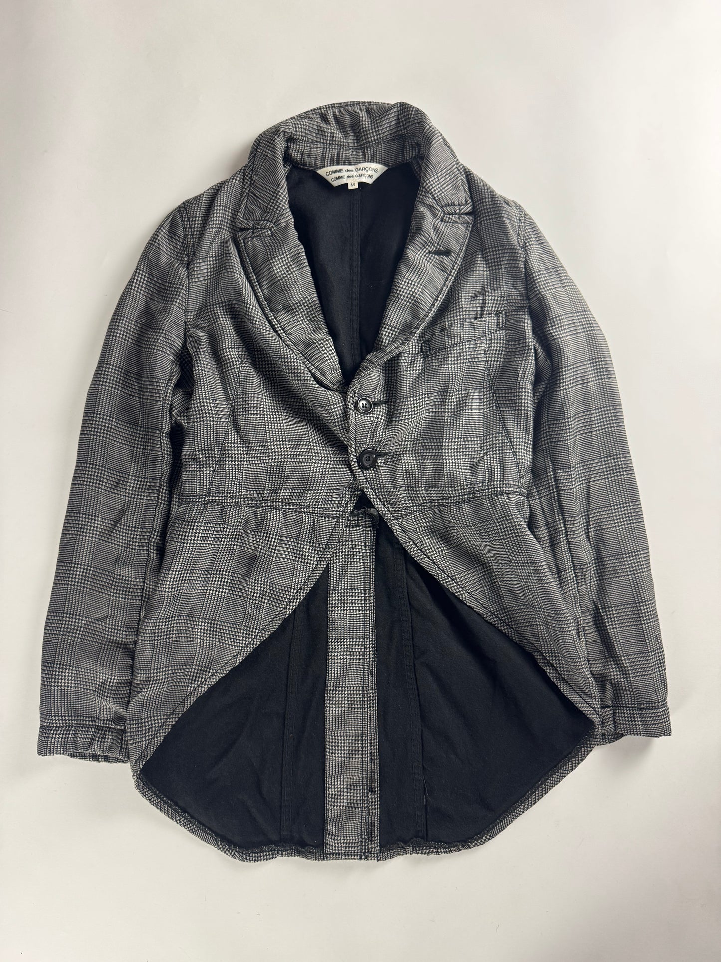 Comme Des Garçons Tailored Plaid Blazer FW 2009 - M