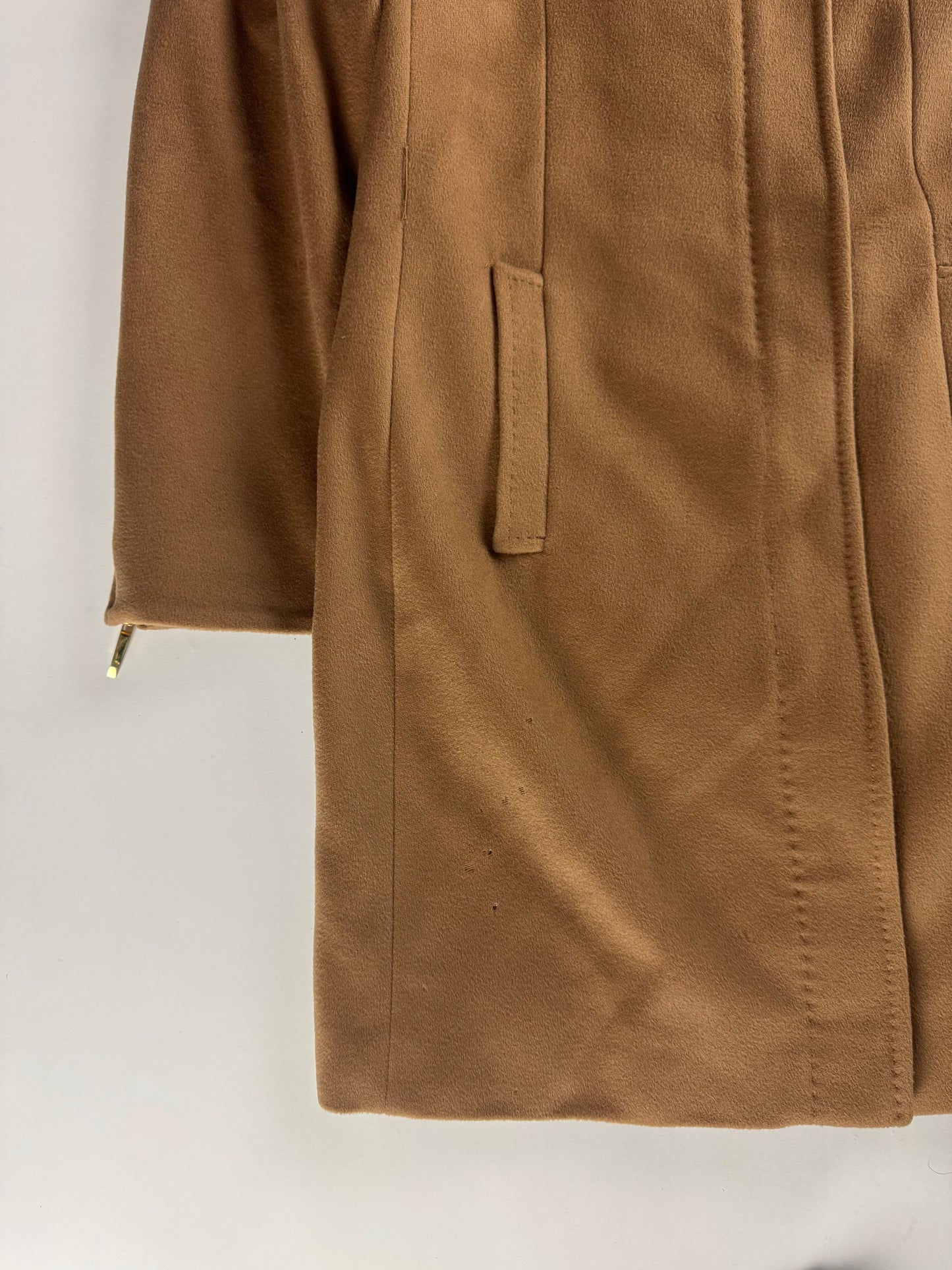 Gucci Tom Ford Camel Wool Coat 2000s - S