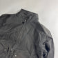 Prada Dark Grey Double Buttons High Collar Bomber Jacket SS 2007 - S
