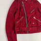 Comme Des Garçons Shirt Red Stripes Rider Jacket SS 2022 - M