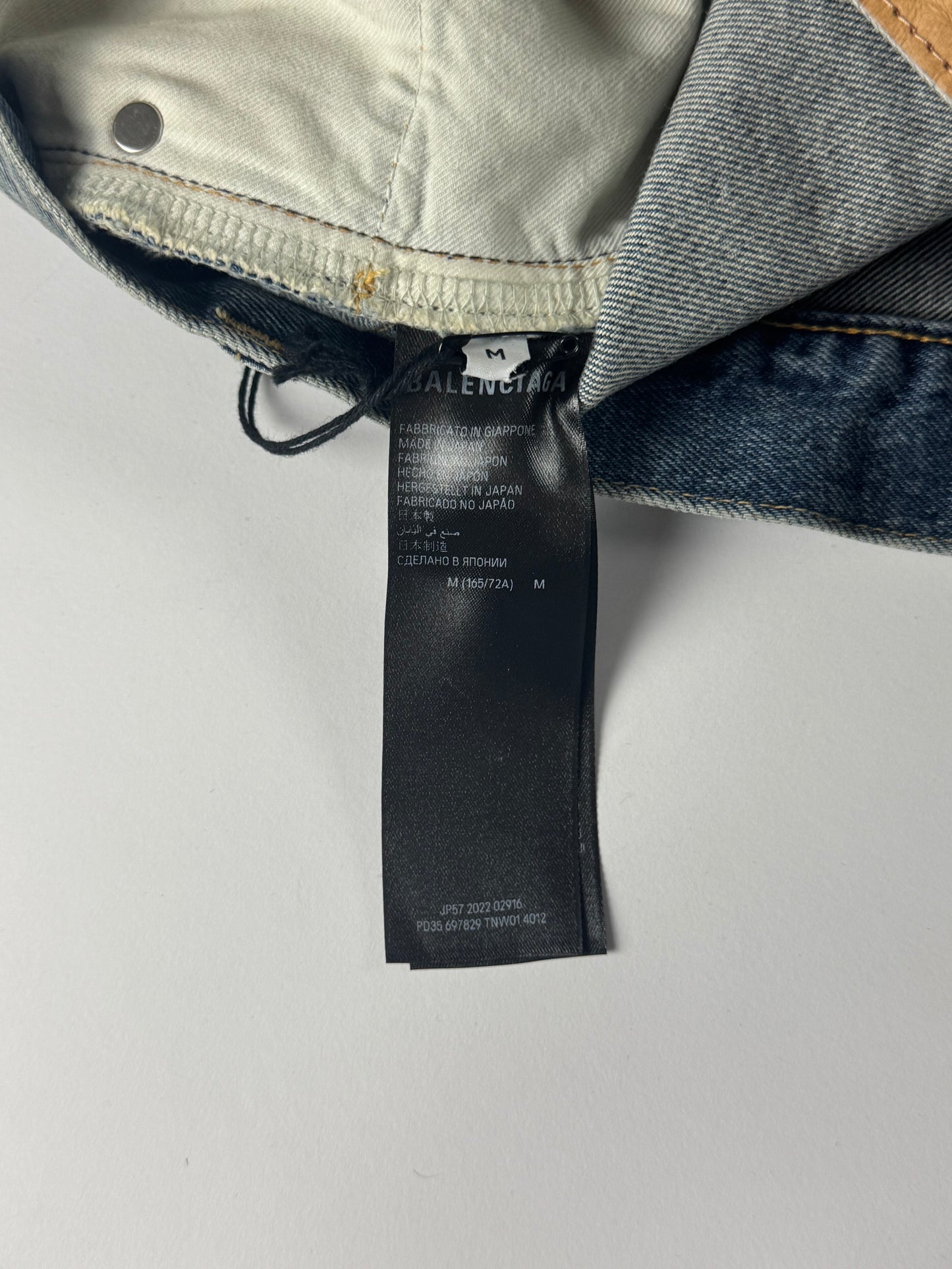 Balenciaga Iconic Perfect Bootcut Flare Denim Pants SS 2022 - M