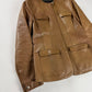 Prada Camel Cuffed Collar Leather Jacket FW 1999 - S