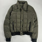 Dior Homme Sample "In The Morning" Hedi Slimane Leather Rib Puffer Jacket FW 2005 - M