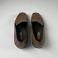 Prada Exotic Ostrich Brown Leather Loafers SS 2005 - 6 IT/41 EU