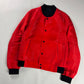 Balenciaga Alexander Wang Red Silk Bomber Jacket SS 2013 - M