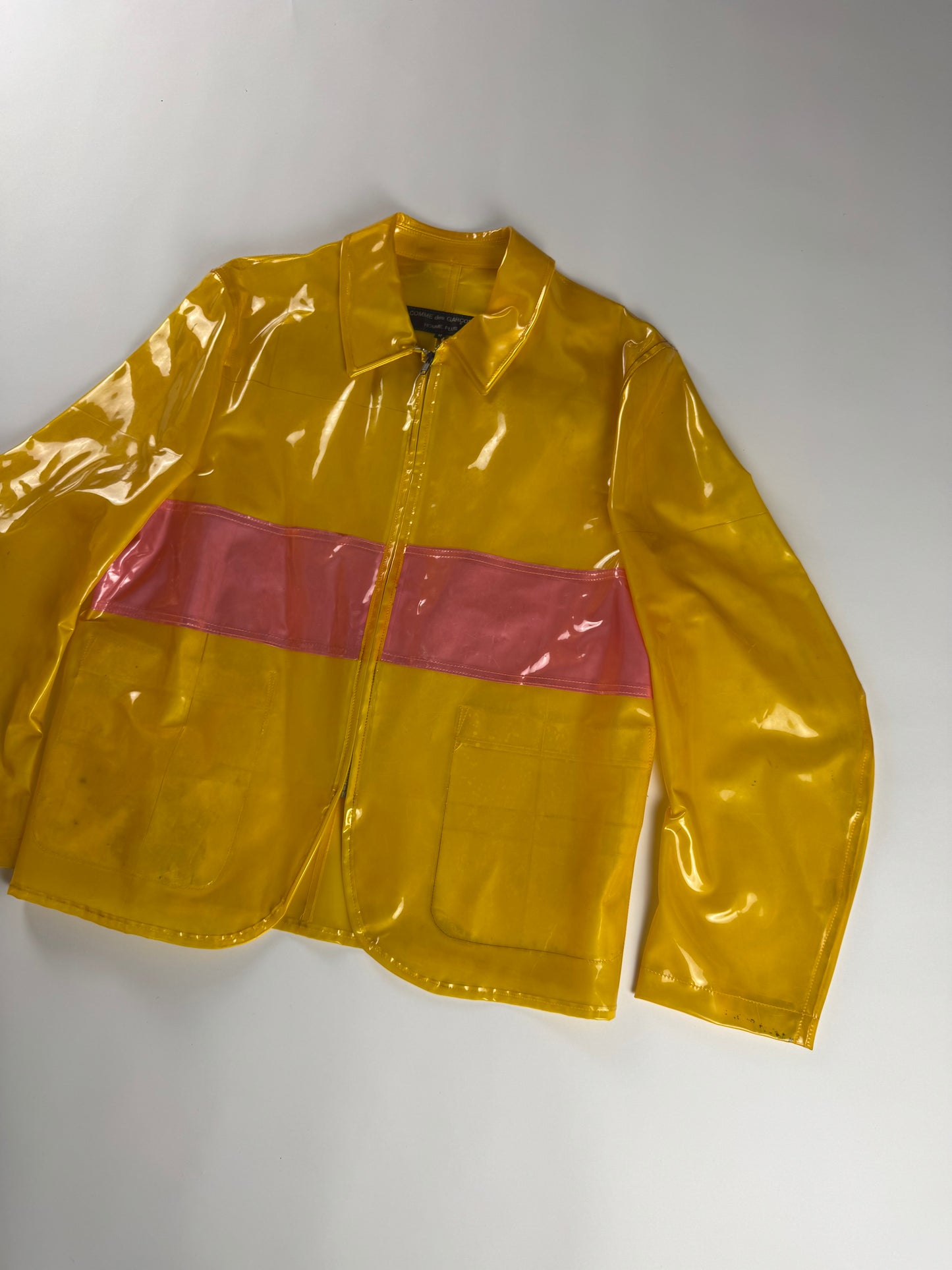 Comme Des Garçons Homme Plus Vinyl Reflector Jacket SS 1996 - M