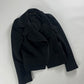 Gucci Black Premium Wool Asymmetrical Jacket FW 2007 - S