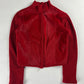 Celine Sample Red Pony Hair Cashmere Jacket FW 1999 - XS