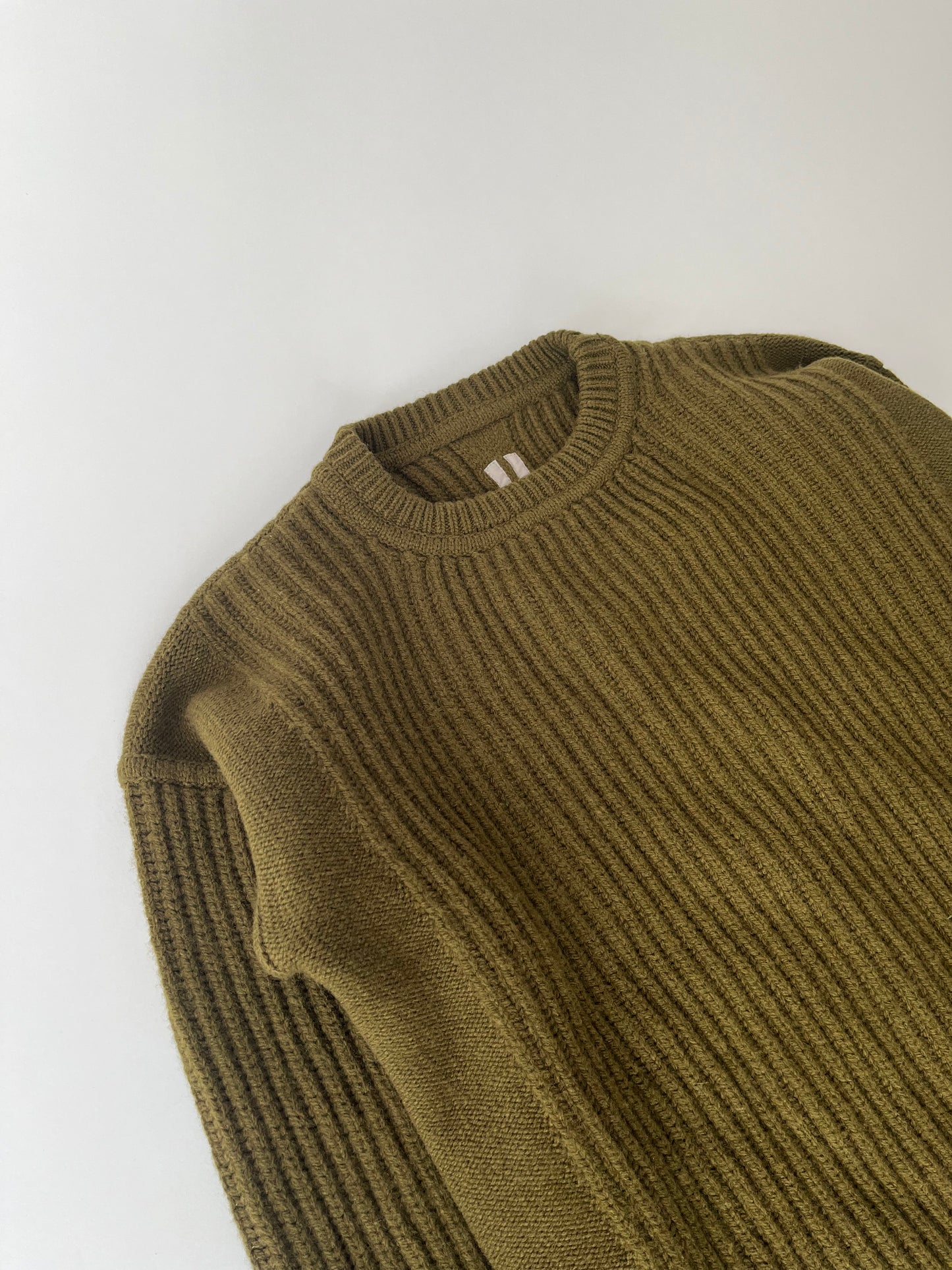 Rick Owens Sisyphus Rib-Knit Sweater FW 2018 - M