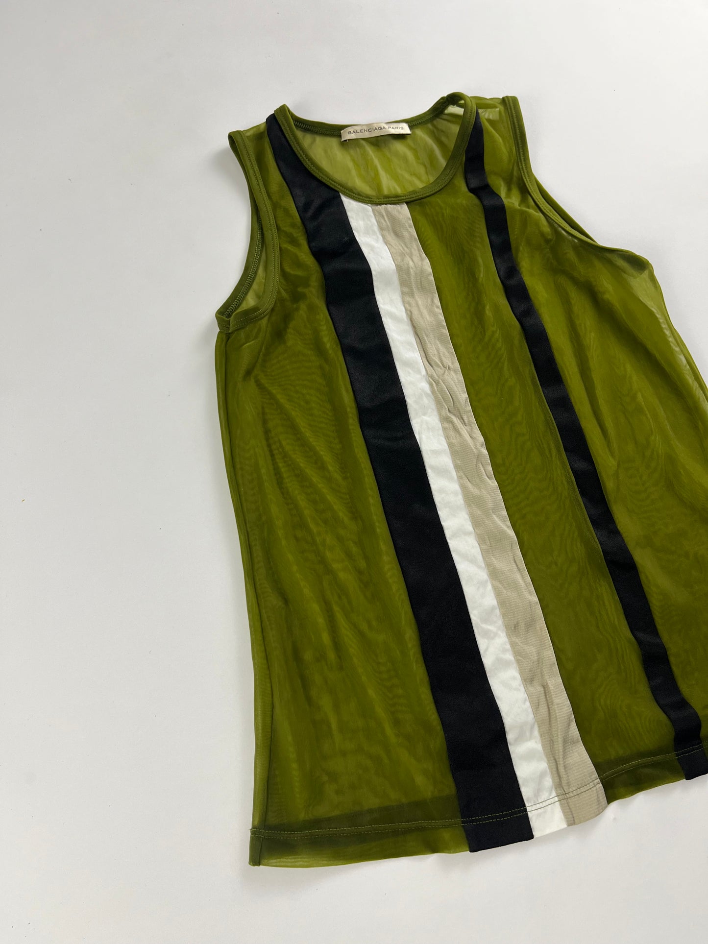 Balenciaga Striped Tank Top SS 2010 - M