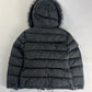 Prada Fur Hooded Puffer Jacket 2000s - S