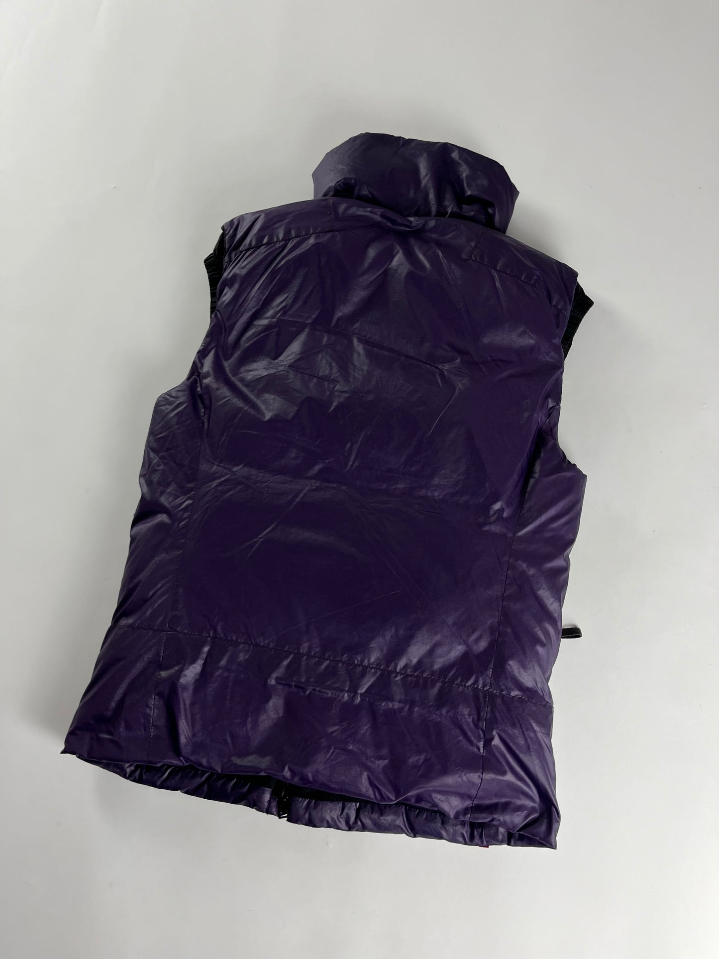 Prada Linea Rossa Purple Astro Down Vest 2000s - M