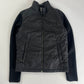 Prada Nylon Hybrid Wool Sleeve Zipper Jacket - S