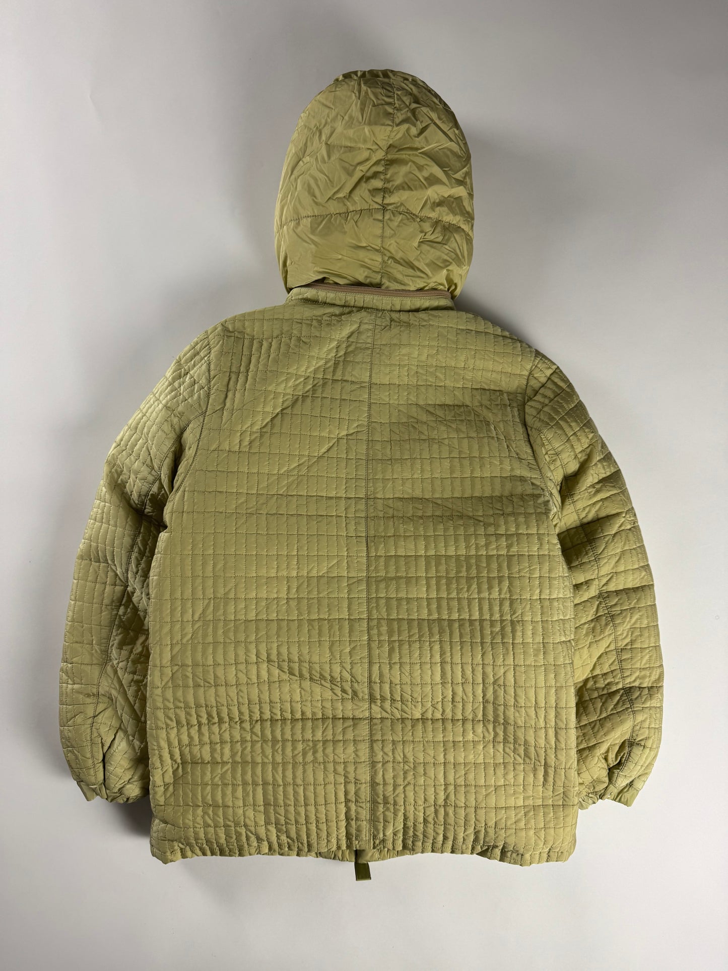 Prada Grid Padded Nylon Puffer Jacket FW 1995 - S