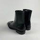 Balenciaga Square Toe Silver BB Rim Leather Ankle Boots FW 2019 - 40 EU