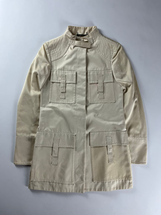 Gucci Tom Ford Multi Pocket Saharienne Trench SS 2003 - S