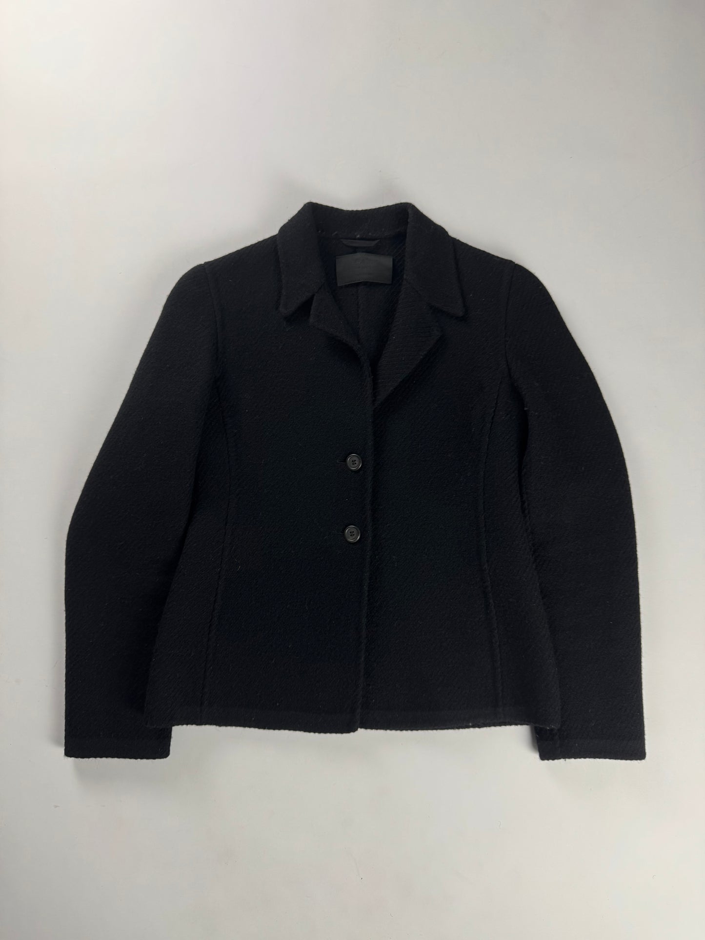 Prada Minimalist Premium Wool Blazer FW 1997 - XS