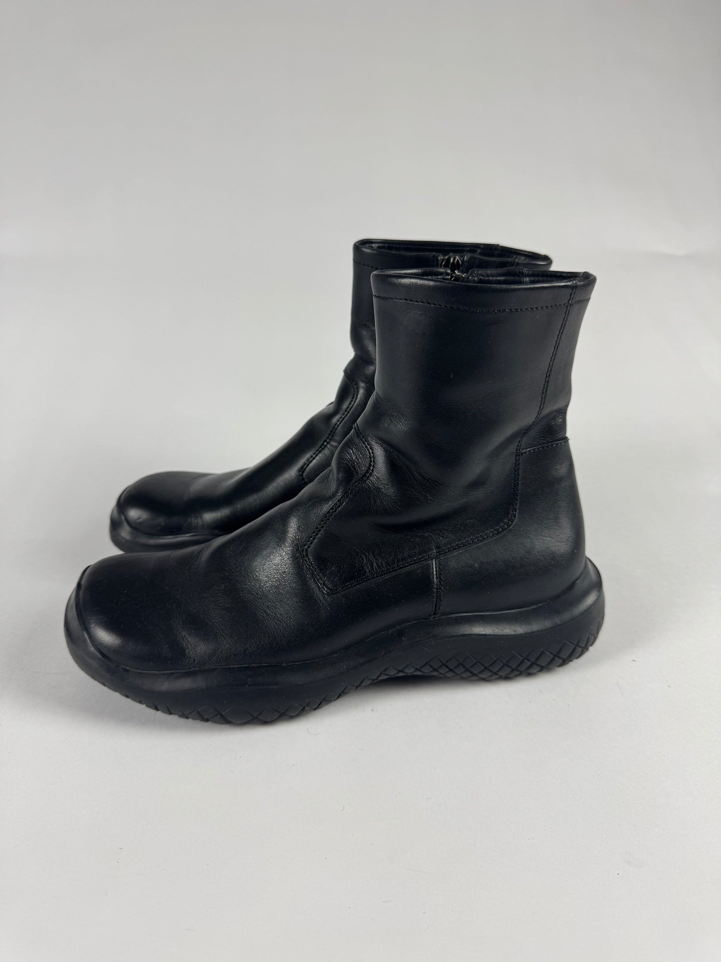 Prada Leather High Boots FW 1999 - 38 IT/39 EU