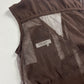 Yves Saint Laurent Tom Ford Brown Silk Cargo Vest SS 2002 - S