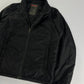 Prada Black Nylon Light Leather Trimmed Jacket FW 2008 - M