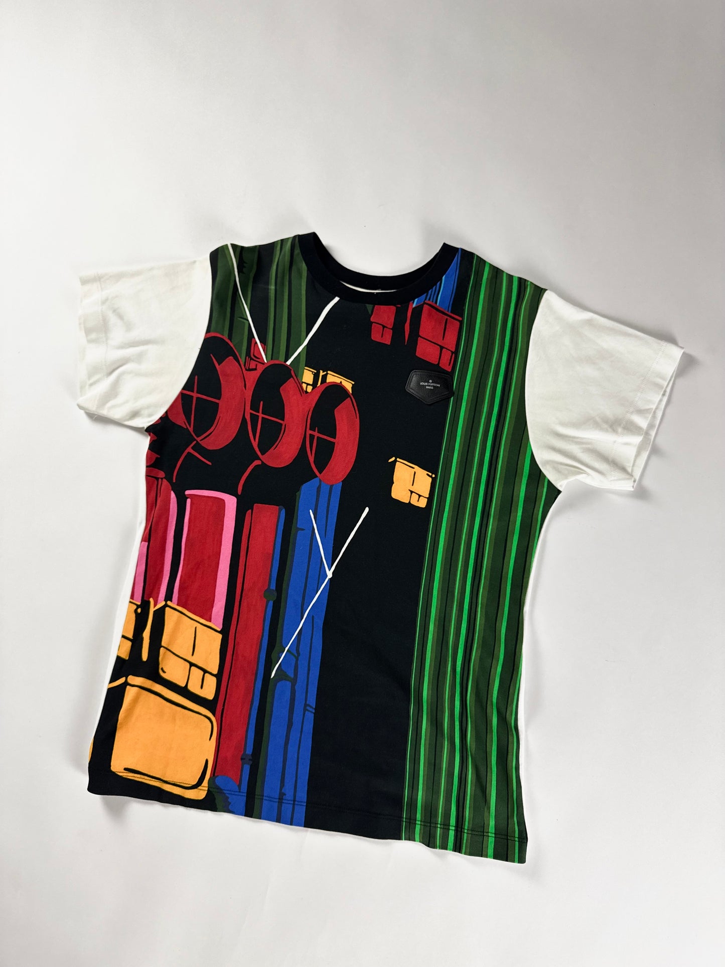 Louis Vuitton Sample Caeda Pompidou Souvenir Print Tee SS 2020 - L