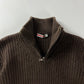 Prada Linea Rossa Brown Corduroy Turtleneck Sweater FW 1999 - S
