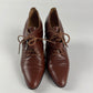 Hermès Oxford Lace Up Heels Leather Pumps 2010s - 35,5 EU