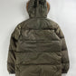 Prada Ski Fur Hooded Puffer Long Down Jacket - M