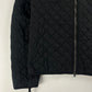 Prada Linea Rossa Black Oblique Quilted Nylon Zipper Jacket FW 2001 - M