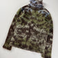 Louis Vuitton Camouflage Mohair Turtleneck Sweater Green Brown Blue Fuzzy FW 2019 - XS