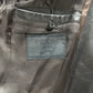 Prada Double Breasted Dark Brown Leather Coat FW 1996 - L